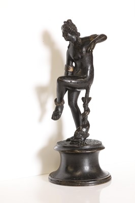Lot 188 - A grand tour patinated and gilt-bronze figure after the antique