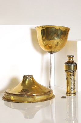 Lot 191 - A silver-gilt recusant chalice