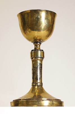 Lot 191 - A silver-gilt recusant chalice