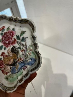 Lot 179 - A collection of Chinese export famille rose teapot stands