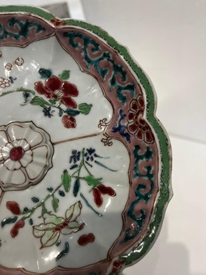 Lot 179 - A collection of Chinese export famille rose teapot stands