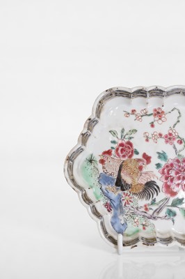 Lot 179 - A collection of Chinese export famille rose teapot stands