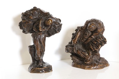 Lot 98 - Aimé-Jules Dalou (French, 1838-1902)