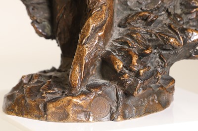 Lot 98 - Aimé-Jules Dalou (French, 1838-1902)
