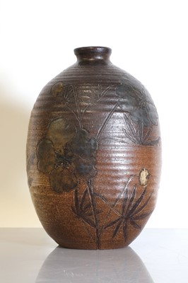 Lot 103 - A Martin Brothers' stoneware vase