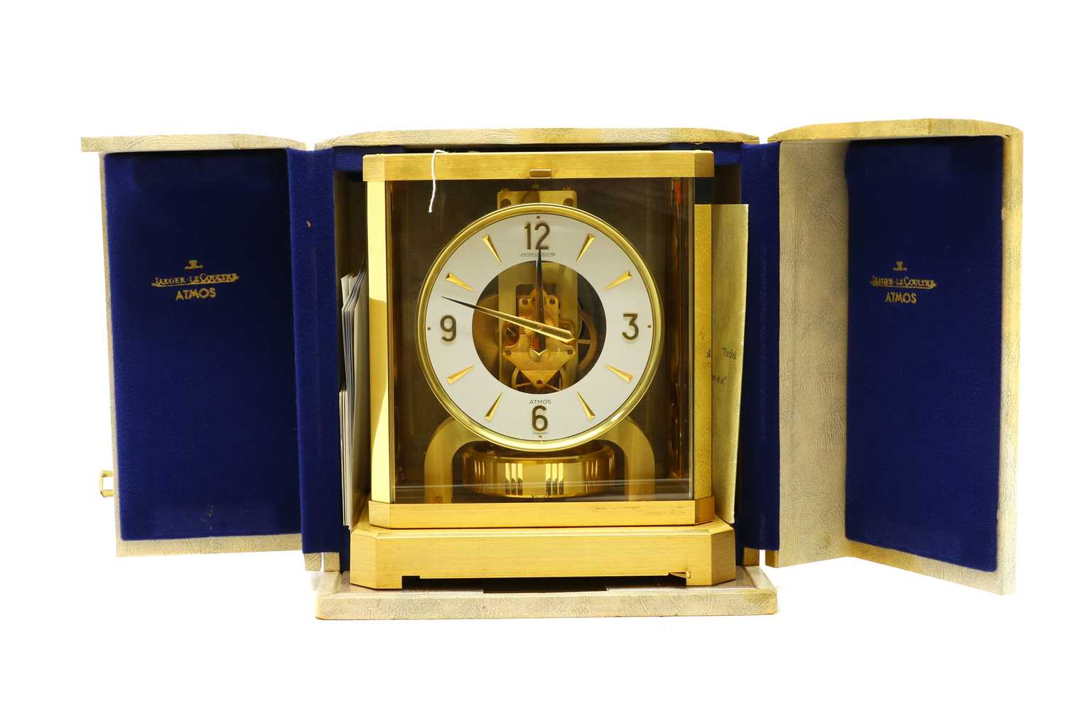 Lot 243 - A Jaeger-LeCoultre Atmos Classic V Clock