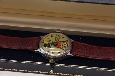 Lot 315 - A Mickey Mouse Ingersoll wristwatch