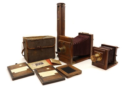 Lot 309 - Two Victorian field cameras