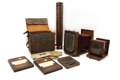 Lot 309 - Two Victorian field cameras