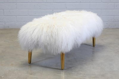 Lot 424 - A 'Mongolian' bench