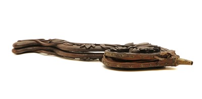 Lot 324 - A pair of carved bellows