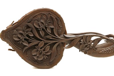 Lot 324 - A pair of carved bellows