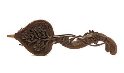 Lot 324 - A pair of carved bellows
