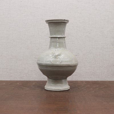 Lot 7 - A Chinese celadon-glazed vase