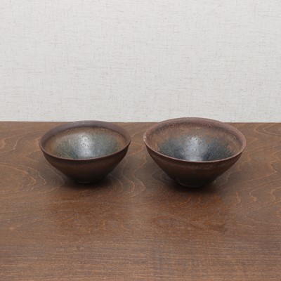 Lot 11 - Two Chinese Jian ware tea bowls