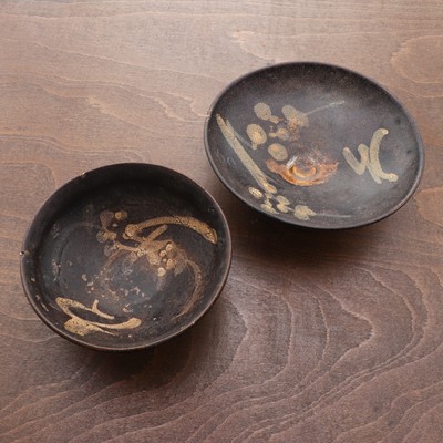 Lot 13 - Two Chinese Jizhou ware tea bowls