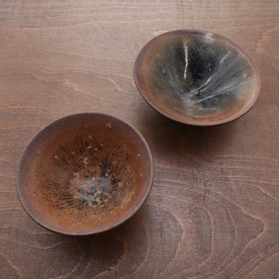 Lot 14 - Two Chinese Jian ware tea bowls