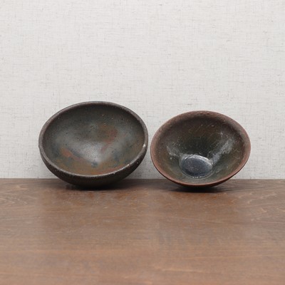 Lot 17 - Two Chinese Jian ware tea bowls