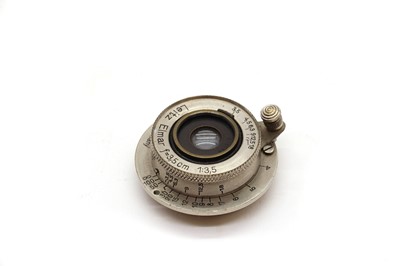 Lot 306 - Nickel Leica Leitz Elmar 3.5cm F/3.5