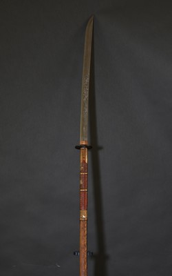 Lot 62 - A Japanese kikuchi yari