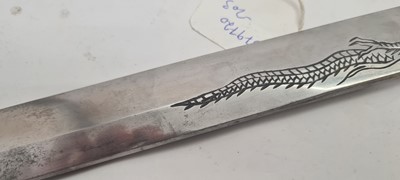 Lot 62 - A Japanese kikuchi yari