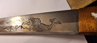 Lot 62 - A Japanese kikuchi yari