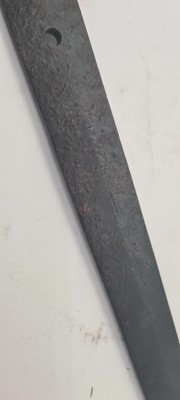 Lot 62 - A Japanese kikuchi yari