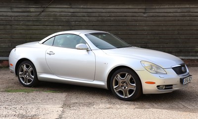 Lot 1 - 2006 Lexus SC430, finished in palladio silver