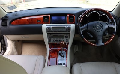 Lot 1 - 2006 Lexus SC430, finished in palladio silver