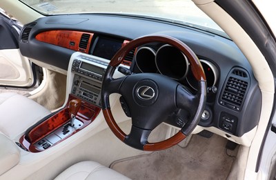 Lot 1 - 2006 Lexus SC430, finished in palladio silver