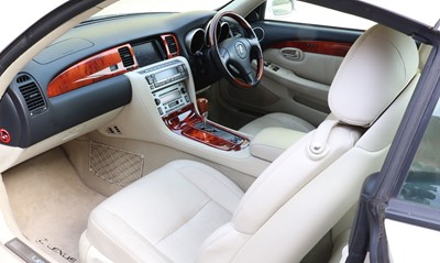 Lot 1 - 2006 Lexus SC430, finished in palladio silver