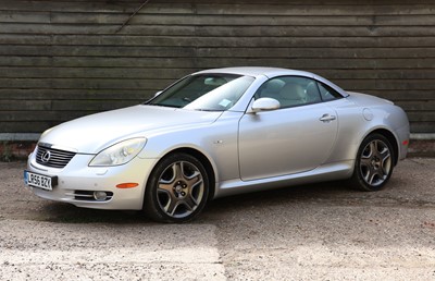Lot 1 - 2006 Lexus SC430, finished in palladio silver