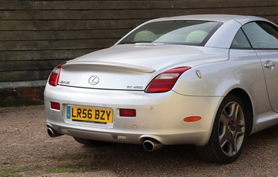 Lot 1 - 2006 Lexus SC430, finished in palladio silver