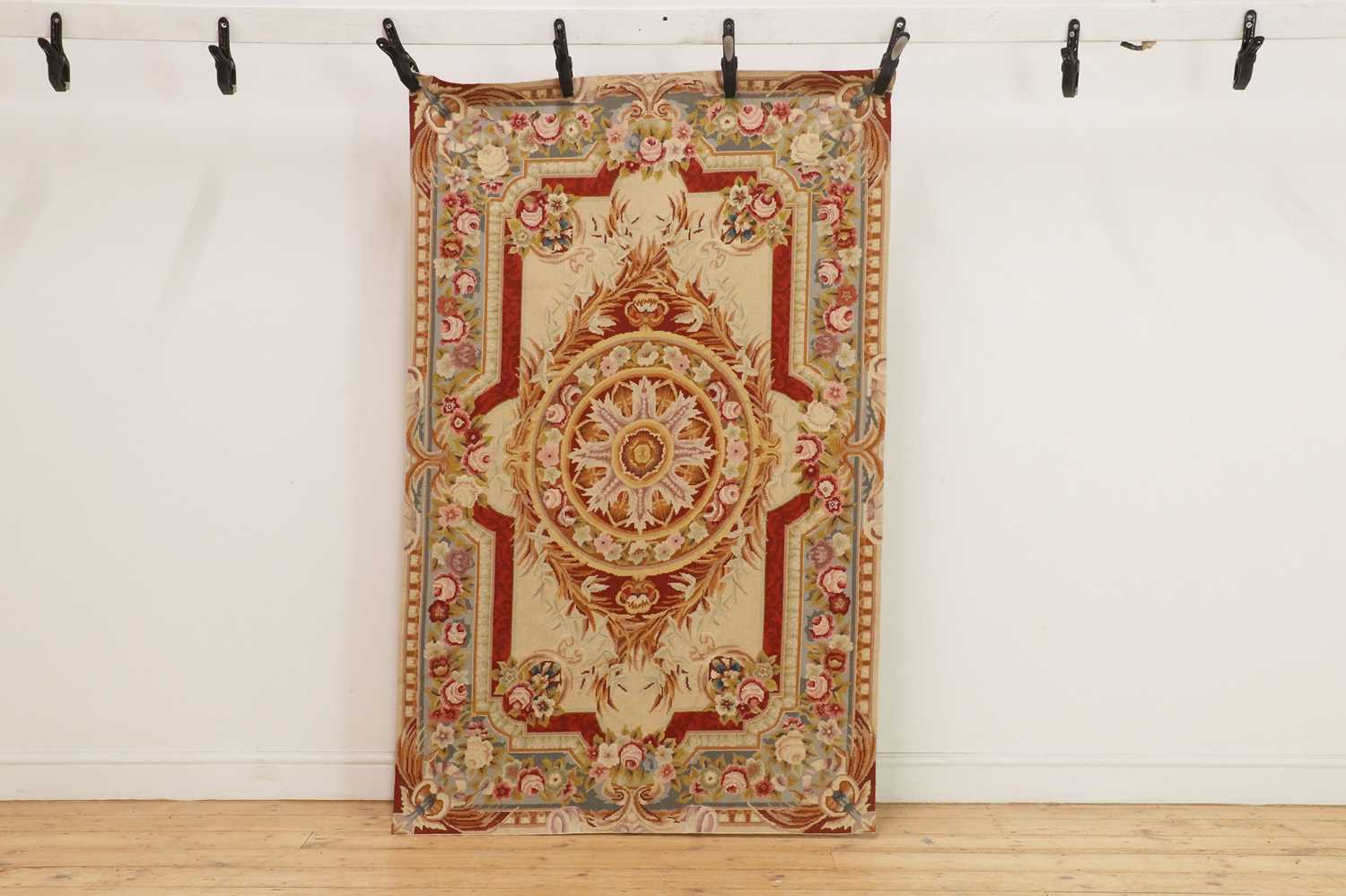 Lot 370 - An Aubusson rug