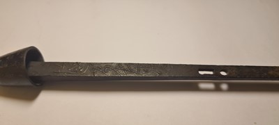 Lot 66 - A Japanese su yari