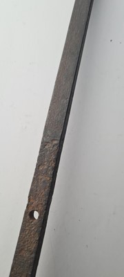 Lot 85 - A Japanese omi no yari (long spear)