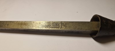 Lot 64 - A Japanese su yari