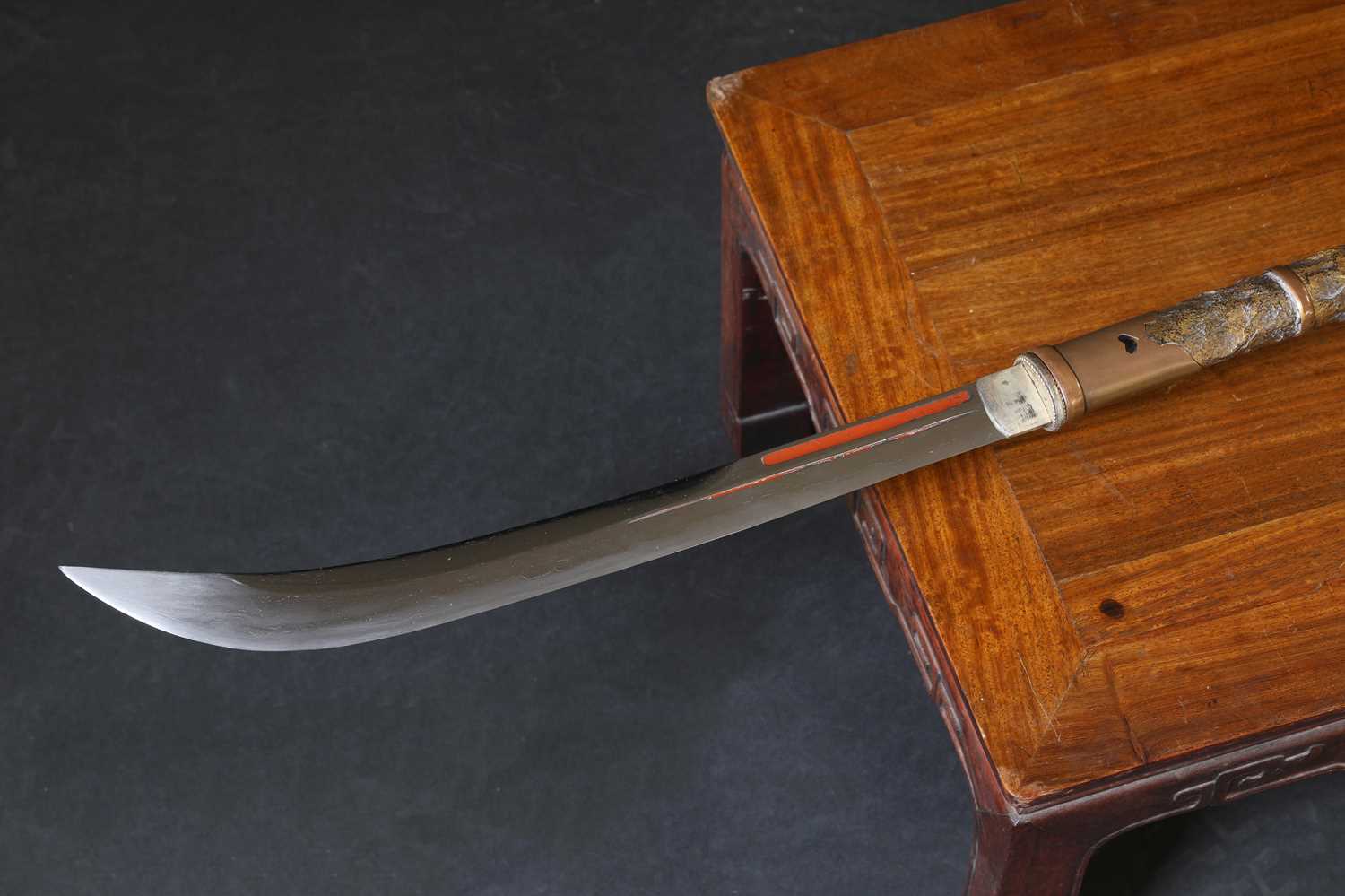 Naginata Rice Lot 54 - A Japanese naginata,