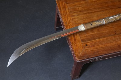 Lot 54 - A Japanese naginata