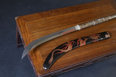 Lot 54 - A Japanese naginata