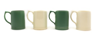 Lot 199 - A set of four Wedgwood pottery mugs