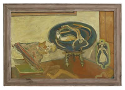 Lot 326 - Still life of Charleston Farmhouse ceramics