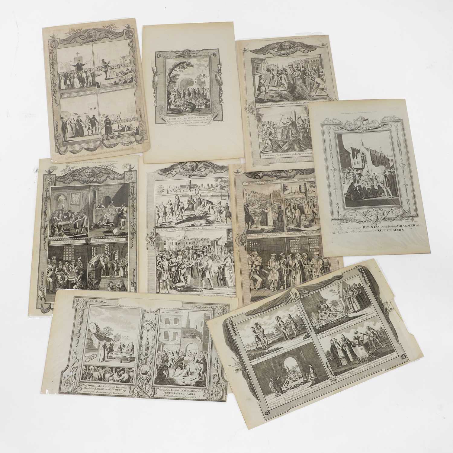 Lot 201 - Execution and torture engravings