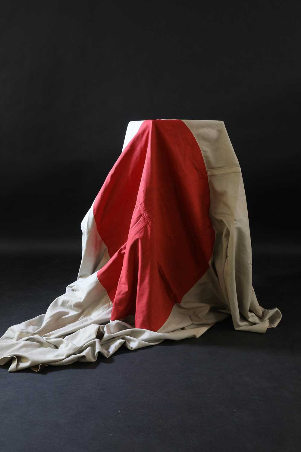 Lot 207 - A large Japanese flag
