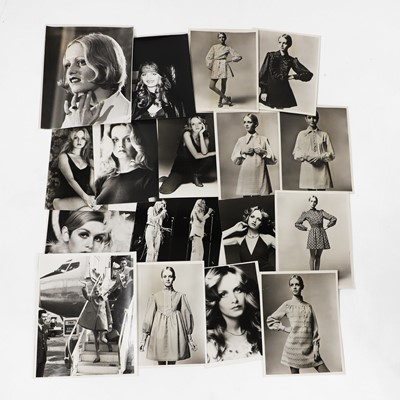 Lot 73 - Twiggy photographs