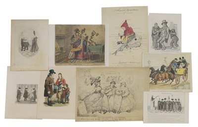 Lot 376 - A group of prints and maps