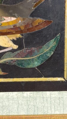 Lot 147 - A pair of pietra dura panels