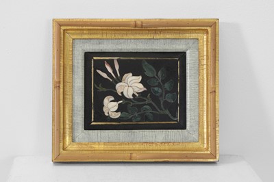 Lot 64 - A set of four pietra dura panels