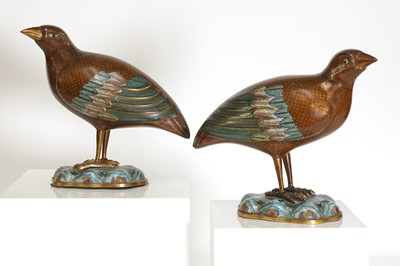 Lot 252 - A group of cloisonné pieces