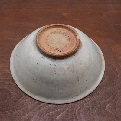 Lot 32 - A Chinese blue-glazed bowl